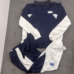 Vintage NBA ELEVATION Track suit jacket & pants mens size XL 90s 00s basketball